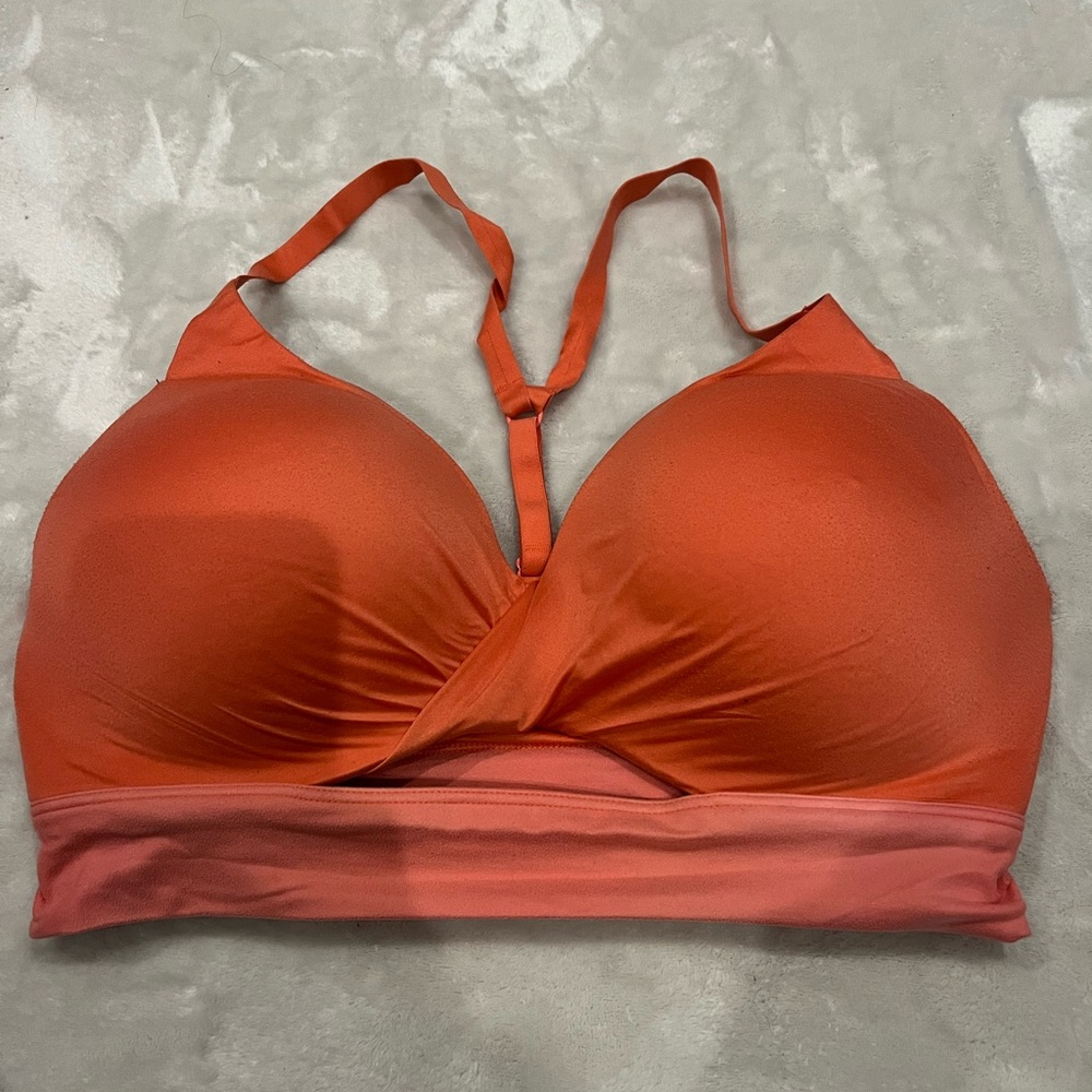 Victoria's Secret Bold Orange and Pink Bra